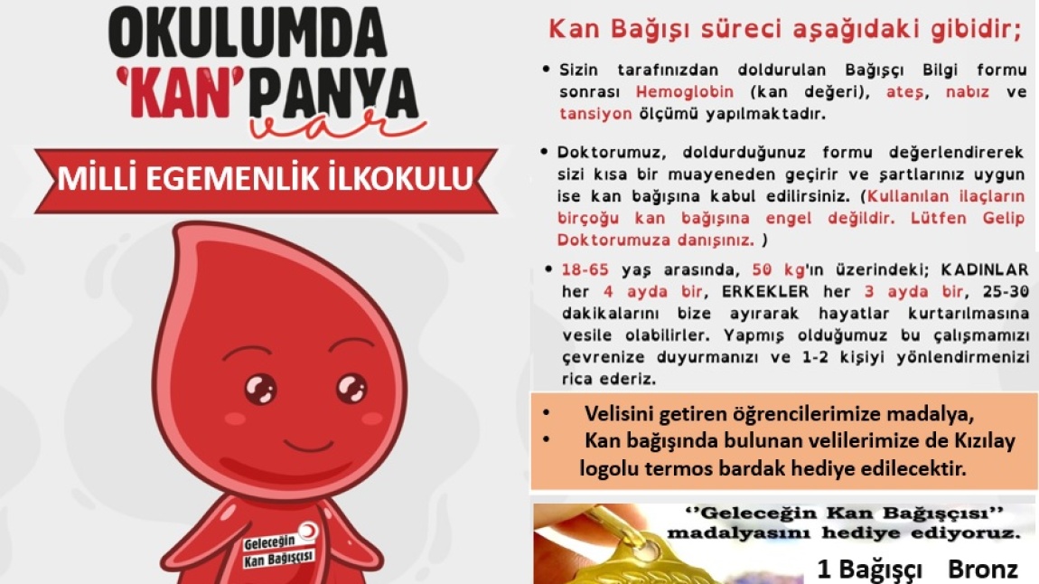 Kızılay Kan Bağışı Kampanyası